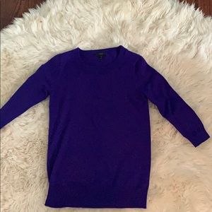 Super comfy j crew bright blue crew neck